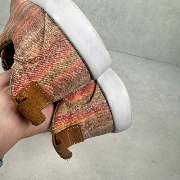 Justin Reba Shoes Womens 8.5 Arreba Striped Western Aztec Boho Festival Sneaker - Picture 11 of 14